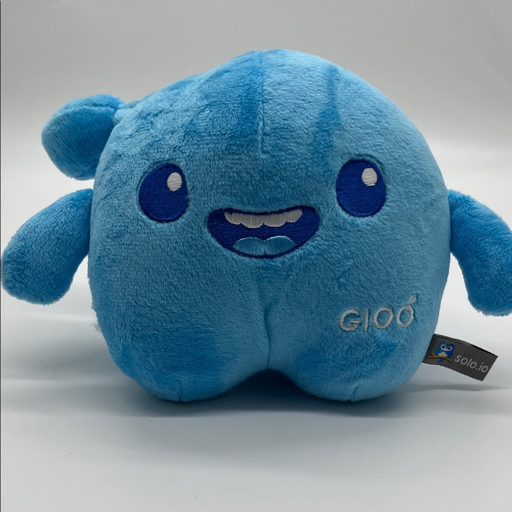 Solo Cuddly Blue Plush Buddy